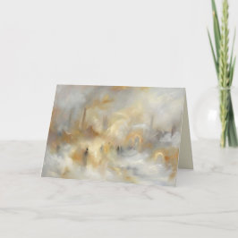 Cartão De Festividades Industrial Cityscape Romantic Style Greeting Card