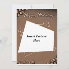Cartão De Festividades Inserir Foto