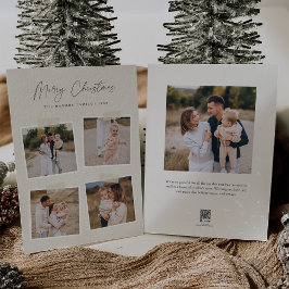 Cartão De Festividades Instantâneo | Feliz Natal 5 Foto