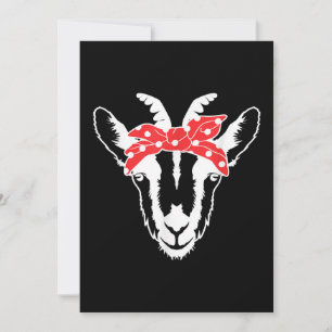 Cartão De Festividades Ir Com Uma Mulher Do Lover Bandana Engraçada