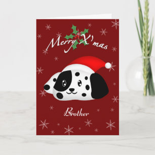 Cartão De Festividades Irmão Dalmatian 2