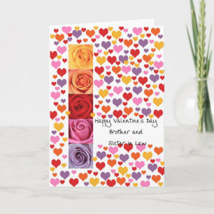 Cartão De Festividades Irmão e Irmã no Dia do Namorados de Direito