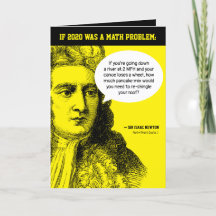 Isaac Newton Funny 2020 Problema Matemático Citaçã