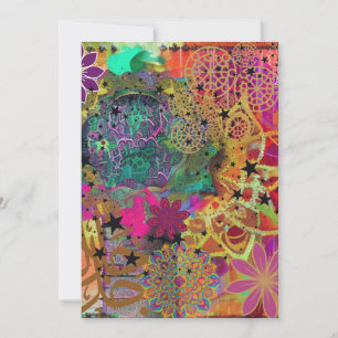 Cartão De Festividades Islã Artístico