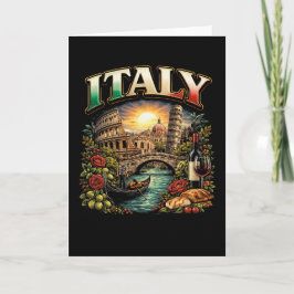 Cartão De Festividades Italy Eternal