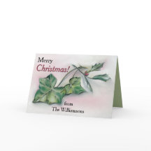 Ivy e Holly personalizaram o Natal