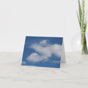 Cartão De Festividades J Placas de Vazio de Fotografias de Nuvens Formata
