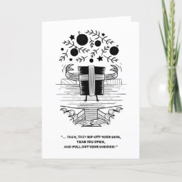 Cartão De Festividades Jack, o Estripador