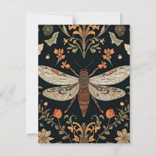 Cartão De Festividades Jardim do Firefly