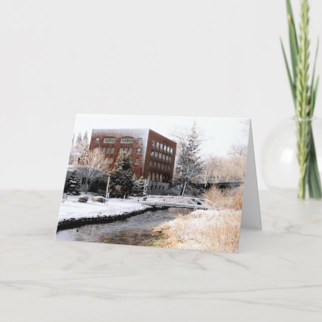 Cartão De Festividades Jardins em Plymouth, MÃES de Brewster (Frente)