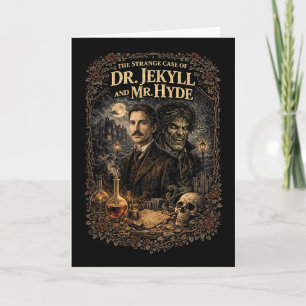 Cartão De Festividades Jekyll e Hyde