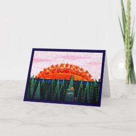 CARTÃO DE FESTIVIDADES JESSICA ANNE FRANK "FALL" HOLIDAY CARD