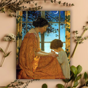 Cartão De Festividades Jessie Wilcox Smith Vintage - Dia de as mães