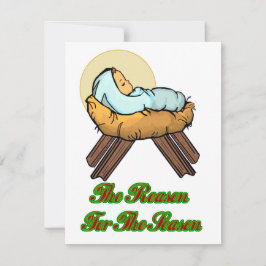 Cartão De Festividades Jesus bebê: