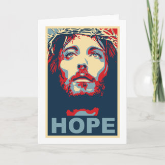 Cartão De Festividades Jesus Cristo Hope