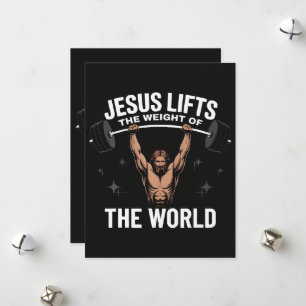Cartão De Festividades Jesus Cristo Levantamento de Terra