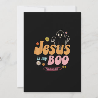 Cartão De Festividades Jesus Is My Boo He Loves You More Playful Faith St