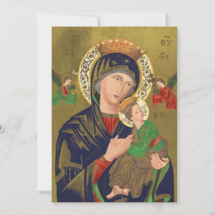 Cartão De Festividades Jesus, Maria e Anjos Vintage Bela Arte Natal