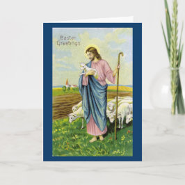 Cartão De Festividades Jesus o Pastor