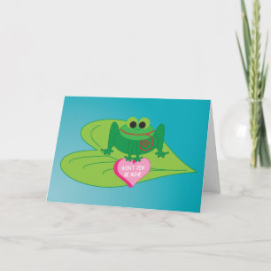 Cartão De Festividades Jewish Valentine's Card: Won't Jew Be Mine?