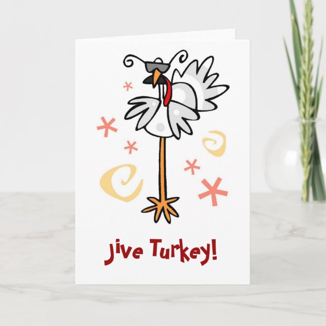 Cartão De Festividades Jive Turquia (Frente)