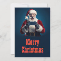 Jogador de Natal do Papai Noel