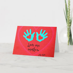 Cartão De Festividades John 13:34