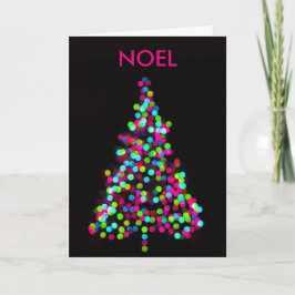 Cartão De Festividades Joias de Árvores de Natal Personalizadas