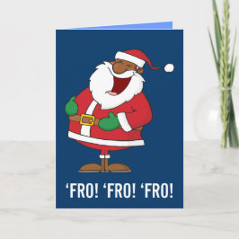 Cartão De Festividades Jolly Black Santo Nicholas 2