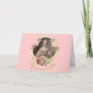 Cartão De Festividades Jovem Princesa Louise Marie da França