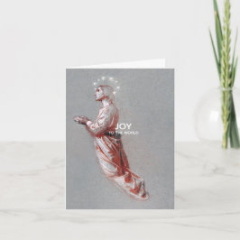 Cartão De Festividades Joy Anjo de Natal dobrado