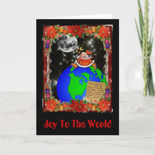 Cartão De Festividades Joy To The World