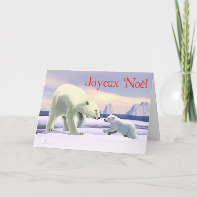 Cartão De Festividades Joyeux Noё l - Mama Nose Best (Frente)