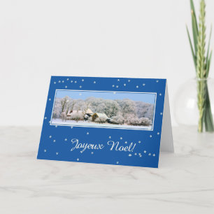 Cartão De Festividades Joyeux Noël French Christmas card