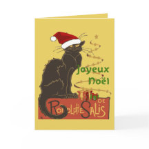 Joyeux Noel Le Chat Noir Paródia de Natal