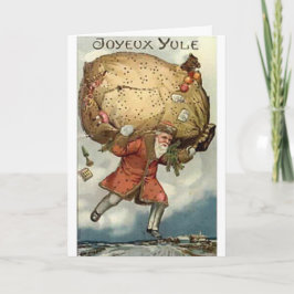 Cartão De Festividades Joyeux Yule