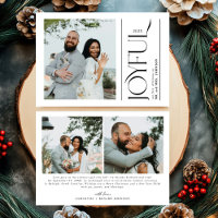 Joyful New Photo Primeiro Natal Casado