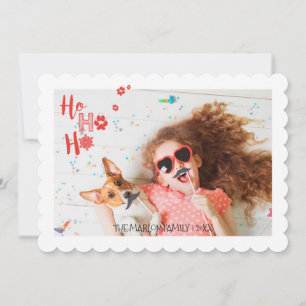 Cartão De Festividades Joyful Paws Holiday Pet Photo