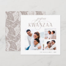 Joyous Flourish | 3 Colagem de Fotos Kwanzaa