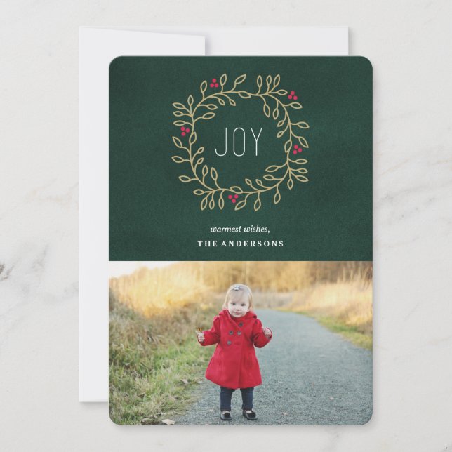 Cartão De Festividades Joyous Tradition (Frente)