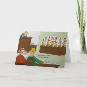 Cartão De Festividades Júri Natal