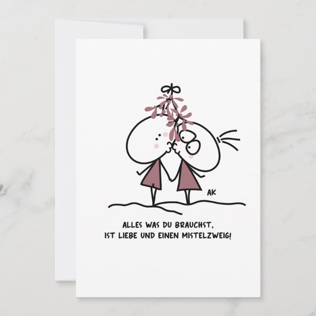 Cartão De Festividades K&K Xmas  (Frente)