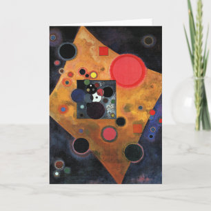Cartão De Festividades Kandinsky - Acento em Rosa,