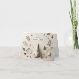 Cartão De Festividades Kerstkaart kabouter