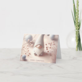 Cartão De Festividades Kerstkaart kabouter