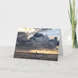 Cartão De Festividades Key West Fisheries Posto, Flórida