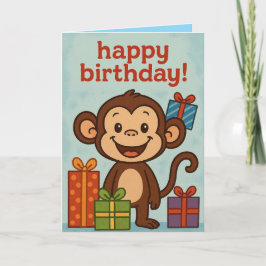 Cartão De Festividades Kid's Birthday Card
