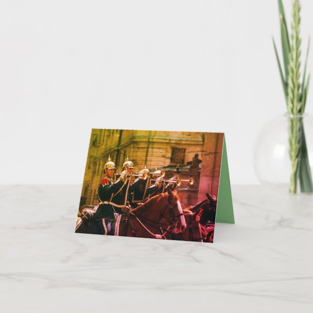 Cartão De Festividades King´s Guard (Frente)