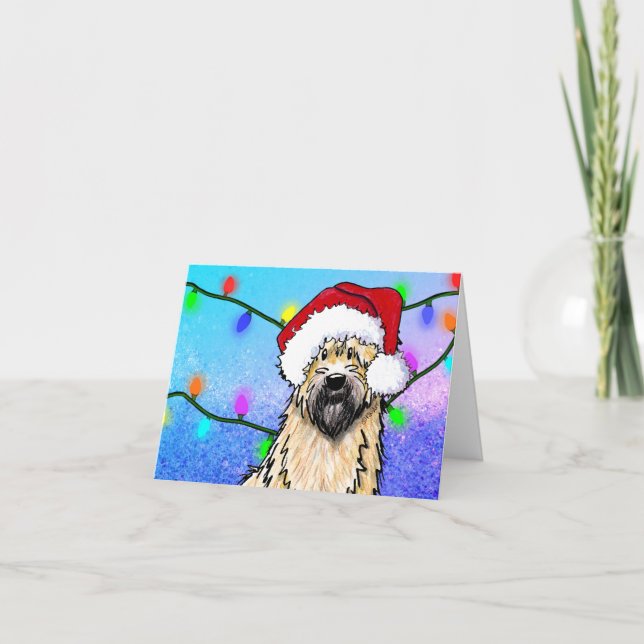 Cartão De Festividades KiniArt Natal Wheatie (Frente)
