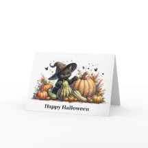 Kit do Halloween da Bruxa Preta com Abóboras Gourd